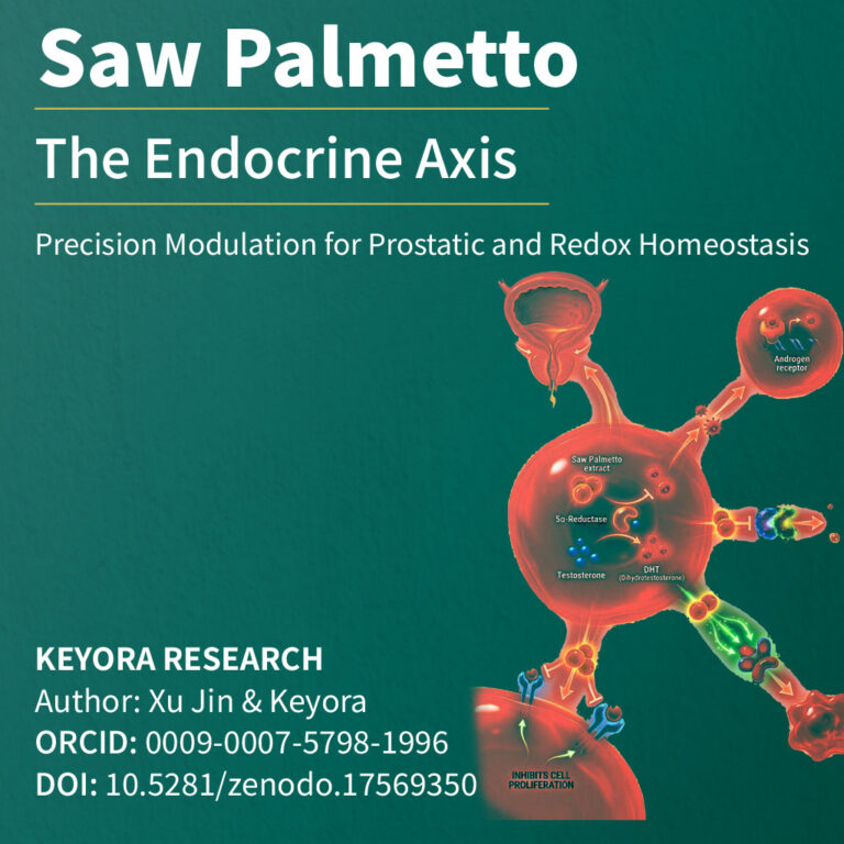 Nutritional Pharmacology and Mechanistic Insights of Saw Palmetto in Male Endocrine and Prostatic Disorders
