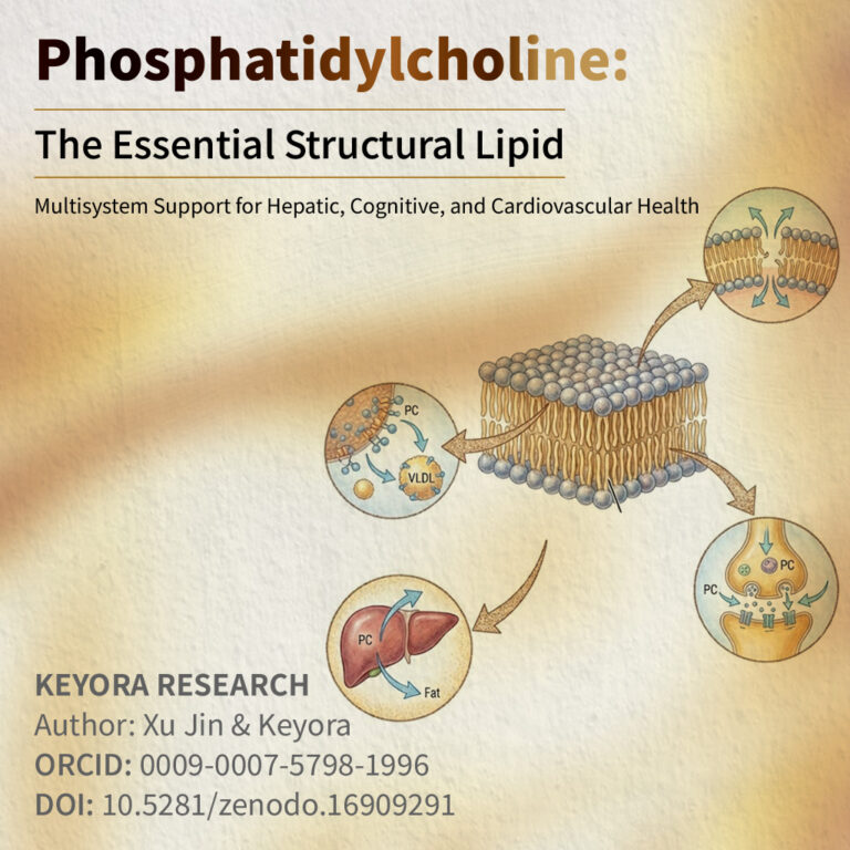 Phosphatidylcholine (PC): The Essential Structural Lipid for Systemic Homeostasis and Membrane Integrity