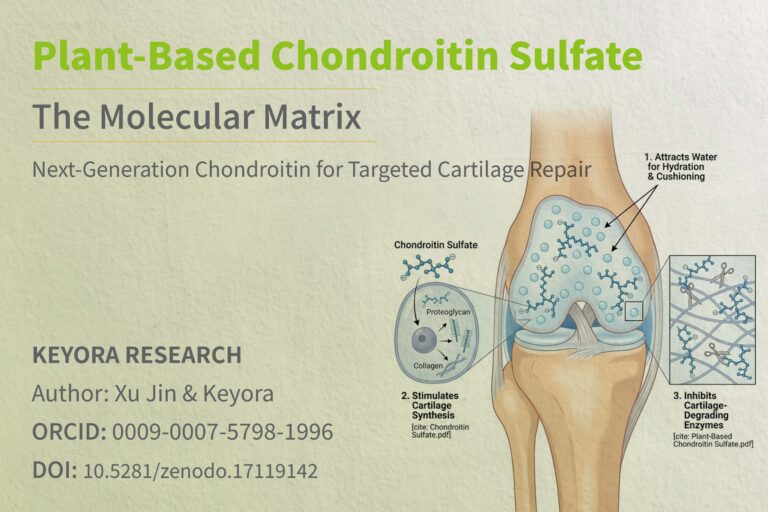 Plant-Based Chondroitin Sulfate from Laminaria Japonica as a Future Direction in Nutritional Interventions for Joint Repair with Improved Safety, Bioavailability, and Clinical Tolerance