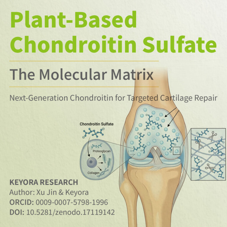 Plant-Based Chondroitin Sulfate from Laminaria Japonica as a Future Direction in Nutritional Interventions for Joint Repair with Improved Safety, Bioavailability, and Clinical Tolerance
