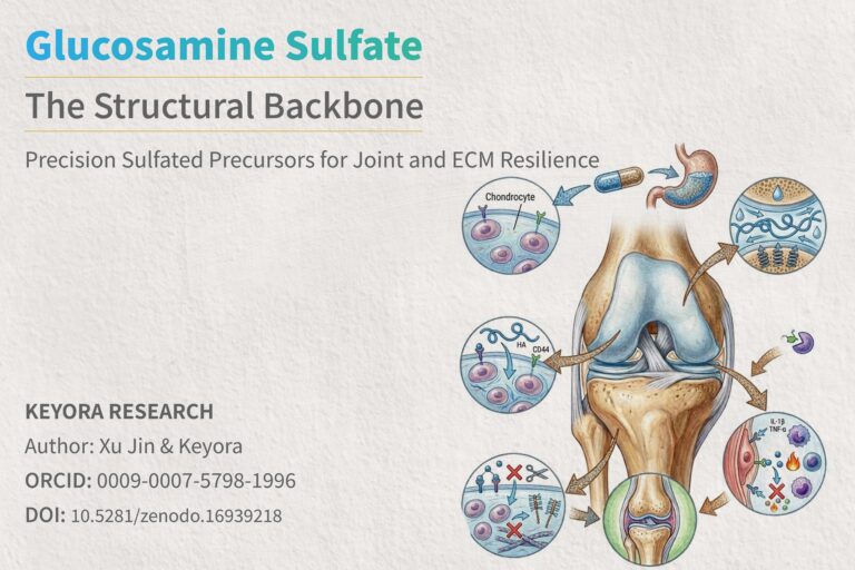 Glucosamine Sulfate in Chronic Joint Disease Management: From Structural Repair to Clinical Symptom Improvement