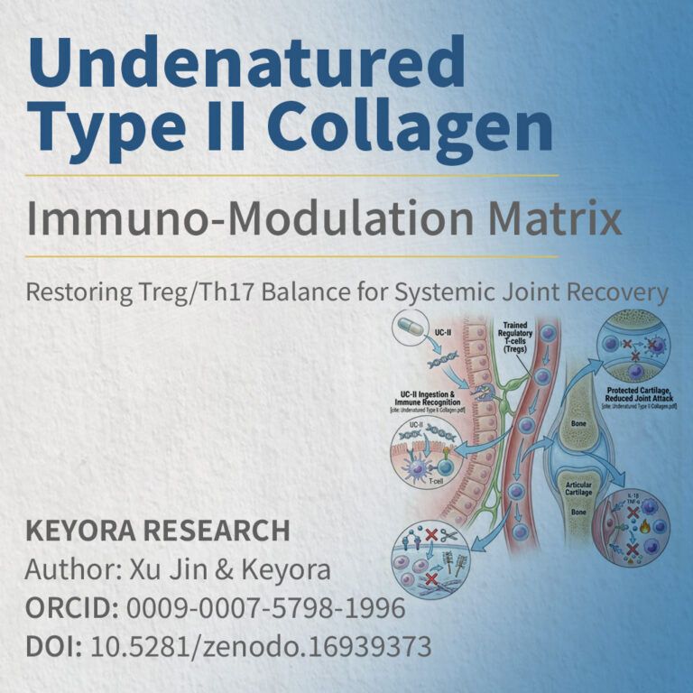 Undenatured Type II Collagen: as an Oral Tolerance-Inducing Immuno-modulator