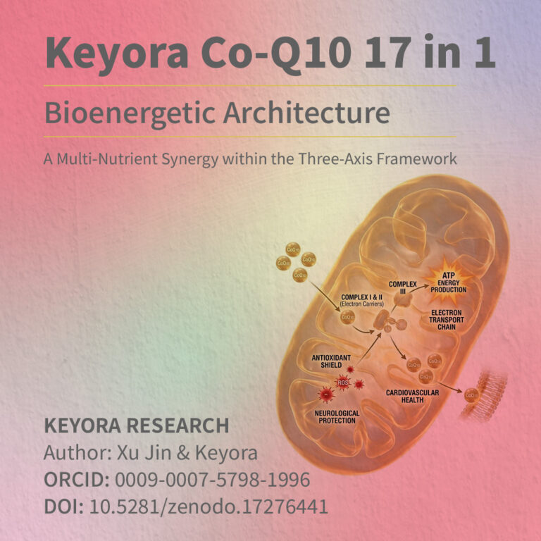 The Keyora Coenzyme Q10 17 in 1 Synergistic Matrix: A Systems Biology Approach to Multi-Systemic Homeostasis
