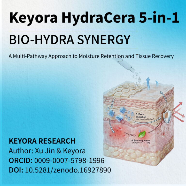 Keyora HydraCera 5-in-1: A Multi-Target Mechanistic Approach to Dermal Homeostasis