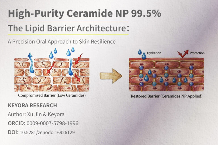Oral Ceramide NP 99.5%: Molecular Orchestration of the Stratum Corneum Tri-Lamellar Matrix