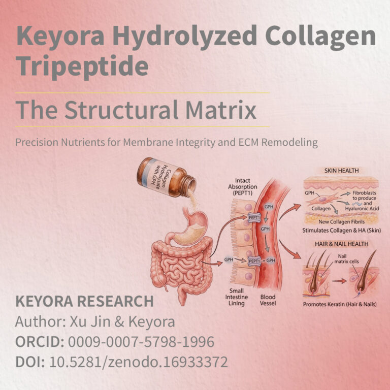 Keyora Hydrolyzed Collagen Tripeptide 7-in-1 Complex Formula