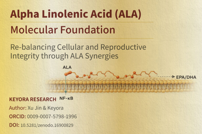 Alpha-Linolenic Acid, ALA (Omega-3): Molecular Mechanisms of Membrane Integration and Systemic Homeostasis