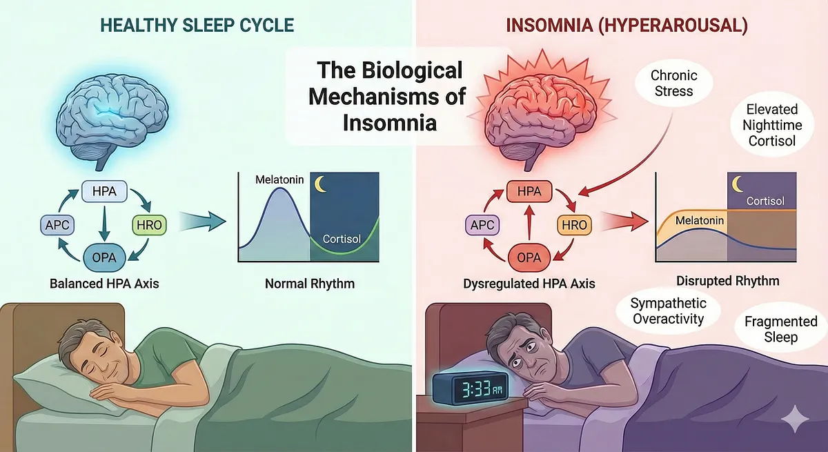 Keyora treats Insomnia (4:40 AM Stare) and the Wired but Tired Paradox in the Professional Defender. Glutamate Dominance causes Inhibitory Collapse (Failure of GAD Enzyme). Ashwagandha acts as a GABA-mimetic to amplify the brake and Magnesium blocks NMDA Excitotoxicity. This restores the Sentry’s ability to stand down. L-Theanine promotes Alpha-Waves. Keyora treats Insomnia (4:40 AM Stare) and the Wired but Tired Paradox in the Professional Defender. Glutamate Dominance causes Inhibitory Collapse (Failure of GAD Enzyme). Ashwagandha acts as a GABA-mimetic to amplify the brake and Magnesium blocks NMDA Excitotoxicity. This restores the Sentry’s ability to stand down. L-Theanine promotes Alpha-Waves.