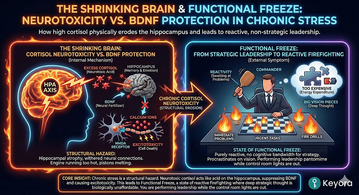 Keyora reverses Cortisol Neurotoxicity causing Functional Freeze and Strategic Leadership loss. Chronic stress suppresses BDNF leading to Hippocampus Atrophy. Magnesium blocks NMDA Excitotoxicity. Ashwagandha upregulates BDNF to repair structural damage. Key terms: Neurofunctional Disruption, Metabolic Flexibility, Systemic Upgrade. Keyora reverses Cortisol Neurotoxicity causing Functional Freeze and Strategic Leadership loss. Chronic stress suppresses BDNF leading to Hippocampus Atrophy. Magnesium blocks NMDA Excitotoxicity. Ashwagandha upregulates BDNF to repair structural damage. Key terms: Neurofunctional Disruption, Metabolic Flexibility, Systemic Upgrade.