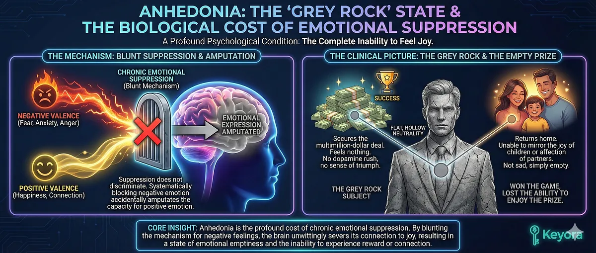 Keyora guide on High-Functioning Anxiety and the Iron Mask. It details the Biological Error: HPA Axis Failure, IDO Hijack, GABA Depletion, Amygdala Hyper-Reactivity, and Excitotoxicity. This causes Vicarious Trauma, the Toxic Sponge effect, and the Wired but Tired state. The System Reset Protocol utilizes Ashwagandha, Magnesium Glycinate, 5-HTP, Vitamin B6, and L-Theanine to disengage the Adrenaline Engine, prevent Neural Sizzling, and restore Sustainable Precision. Keyora guide on High-Functioning Anxiety and the Iron Mask. It details the Biological Error: HPA Axis Failure, IDO Hijack, GABA Depletion, Amygdala Hyper-Reactivity, and Excitotoxicity. This causes Vicarious Trauma, the Toxic Sponge effect, and the Wired but Tired state. The System Reset Protocol utilizes Ashwagandha, Magnesium Glycinate, 5-HTP, Vitamin B6, and L-Theanine to disengage the Adrenaline Engine, prevent Neural Sizzling, and restore Sustainable Precision.