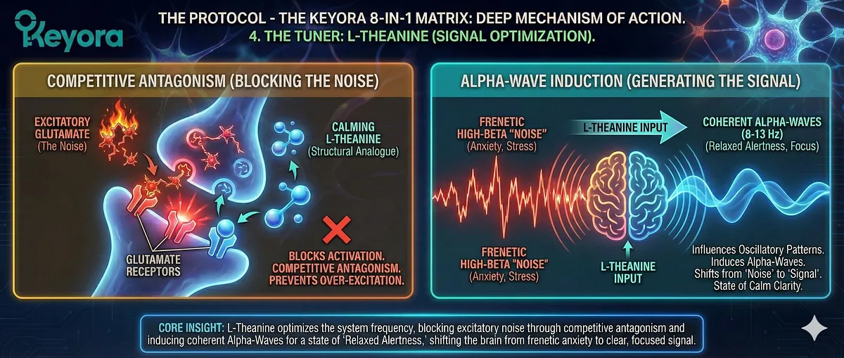 Keyora definitive guide on HFA, Iron Mask, and Vicarious Trauma. It details the Biological Error: HPA Axis Failure, IDO Hijack, GABA Depletion, Amygdala Hyper-Reactivity, and Excitotoxicity. This causes Toxic Sponge effect, Wired but Tired state, and Anhedonia (Grey Rock) via BDNF Suppression and Facial Feedback Break. The System Reset Protocol utilizes Ashwagandha, Magnesium Glycinate, 5-HTP, Vitamin B6, and L-Theanine to restore Sustainable Precision. Keyora definitive guide on HFA, Iron Mask, and Vicarious Trauma. It details the Biological Error: HPA Axis Failure, IDO Hijack, GABA Depletion, Amygdala Hyper-Reactivity, and Excitotoxicity. This causes Toxic Sponge effect, Wired but Tired state, and Anhedonia (Grey Rock) via BDNF Suppression and Facial Feedback Break. The System Reset Protocol utilizes Ashwagandha, Magnesium Glycinate, 5-HTP, Vitamin B6, and L-Theanine to restore Sustainable Precision.