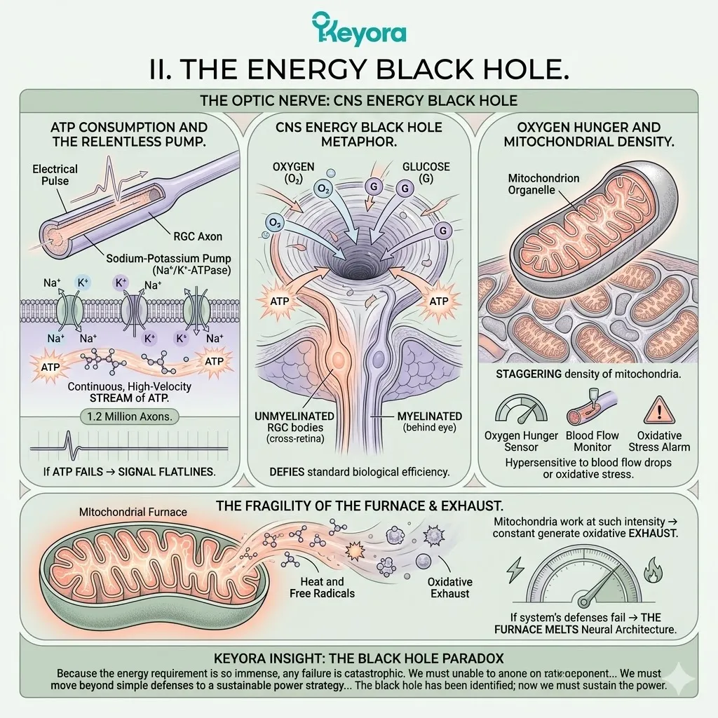 High mitochondrial density drives the ATP Synthesis required for the Four-Drive System, preventing an Energy Black Hole in the Neurological Sovereignty. High mitochondrial density drives the ATP Synthesis required for the Four-Drive System, preventing an Energy Black Hole in the Neurological Sovereignty.