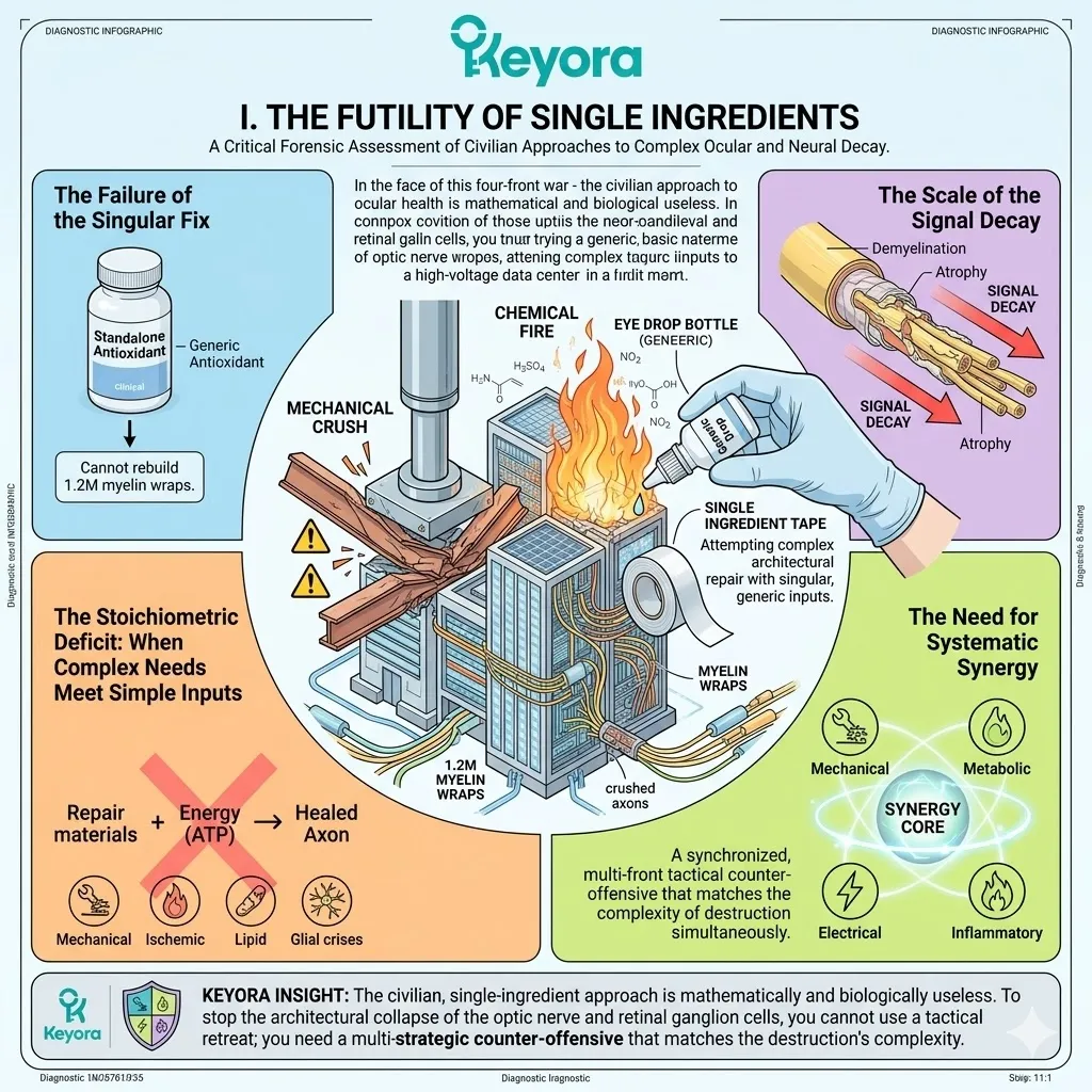Single-ingredient failure to restore ATP Synthesis and the Four-Drive System necessitates a multi-dimensional intervention for Neurological Sovereignty. Single-ingredient failure to restore ATP Synthesis and the Four-Drive System necessitates a multi-dimensional intervention for Neurological Sovereignty.