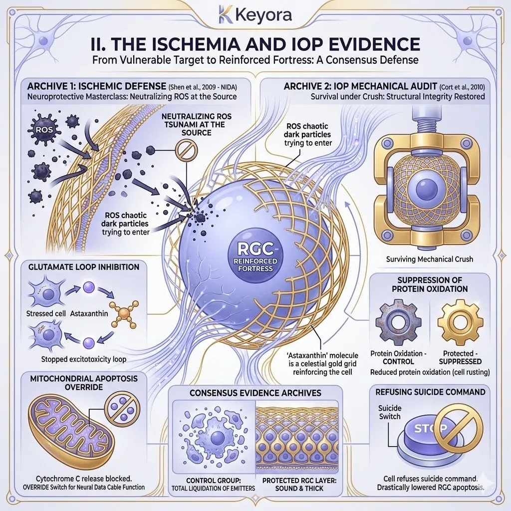 NIDA and Cort audits confirm the Commander inhibits Cytochrome C release and glutamate excitotoxicity to maintain ATP synthesis and neurological sovereignty. NIDA and Cort audits confirm the Commander inhibits Cytochrome C release and glutamate excitotoxicity to maintain ATP synthesis and neurological sovereignty.