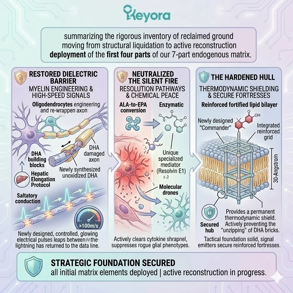 Keyora dielectric restoration and ATP synthesis drive high-velocity saltatory conduction, optimizing the Four-Drive System through a hardened 30-Angstrom thermodynamic hull. Keyora dielectric restoration and ATP synthesis drive high-velocity saltatory conduction, optimizing the Four-Drive System through a hardened 30-Angstrom thermodynamic hull.