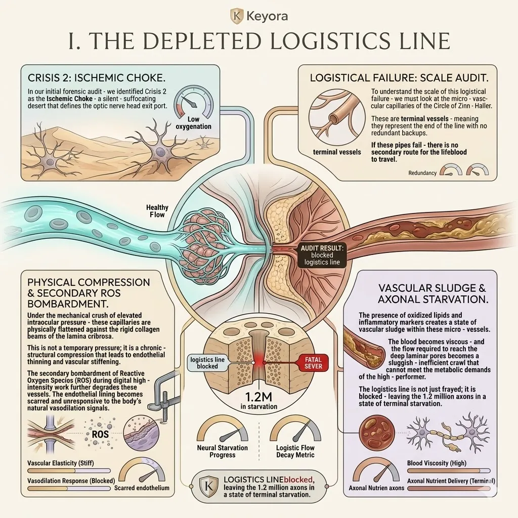 Vascular endothelial optimization reverses the Circle of Zinn-Haller ischemic choke to restore ATP synthesis and achieve systemic regulator sovereignty. Vascular endothelial optimization reverses the Circle of Zinn-Haller ischemic choke to restore ATP synthesis and achieve systemic regulator sovereignty.