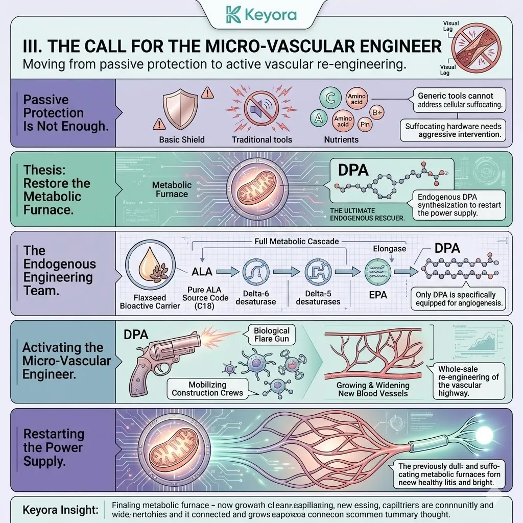 DPA synthesis via the bioactive carrier triggers angiogenesis and micro-vascular engineering to restore the metabolic furnace and systemic regulator sovereignty. DPA synthesis via the bioactive carrier triggers angiogenesis and micro-vascular engineering to restore the metabolic furnace and systemic regulator sovereignty.