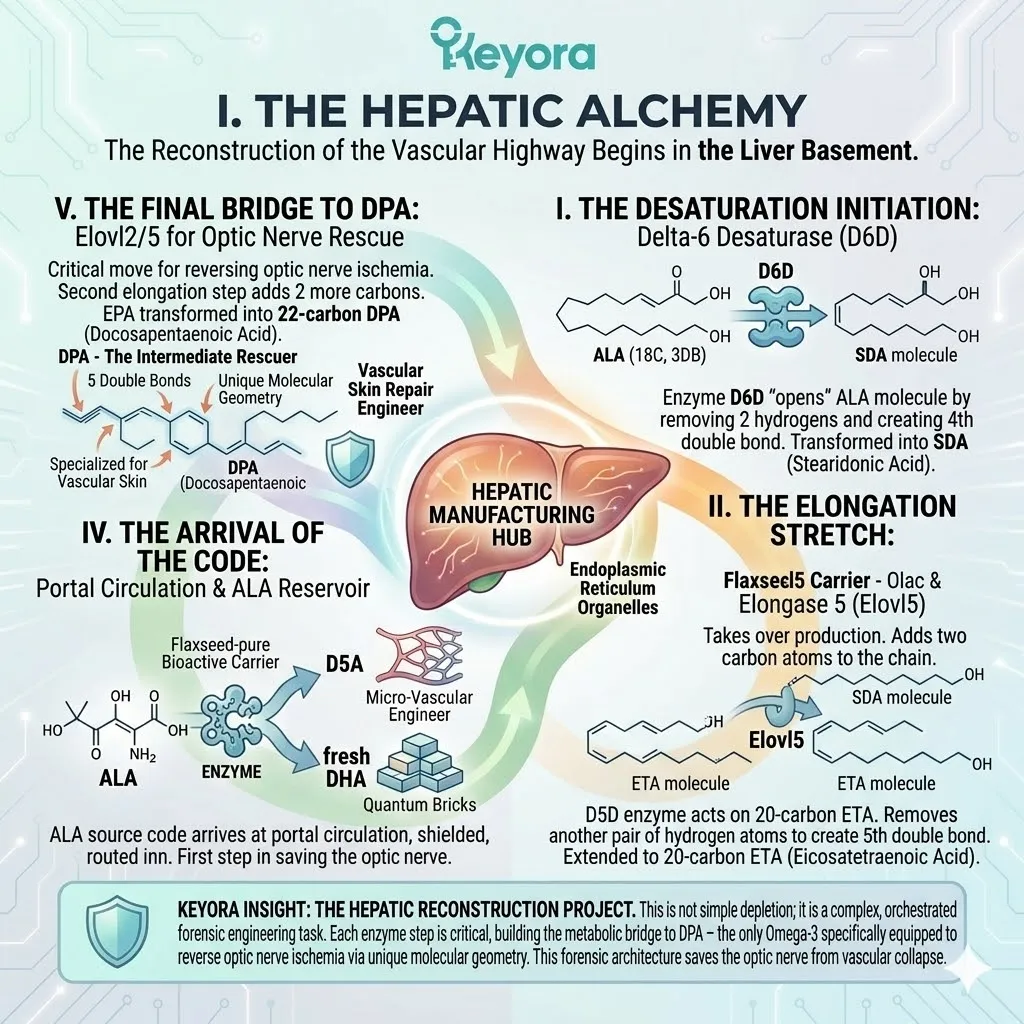 Hepatic enzymatic alchemy initiates ALA conversion to DPA to drive micro-vascular engineering and restore ATP synthesis for absolute neurological sovereignty. Hepatic enzymatic alchemy initiates ALA conversion to DPA to drive micro-vascular engineering and restore ATP synthesis for absolute neurological sovereignty.