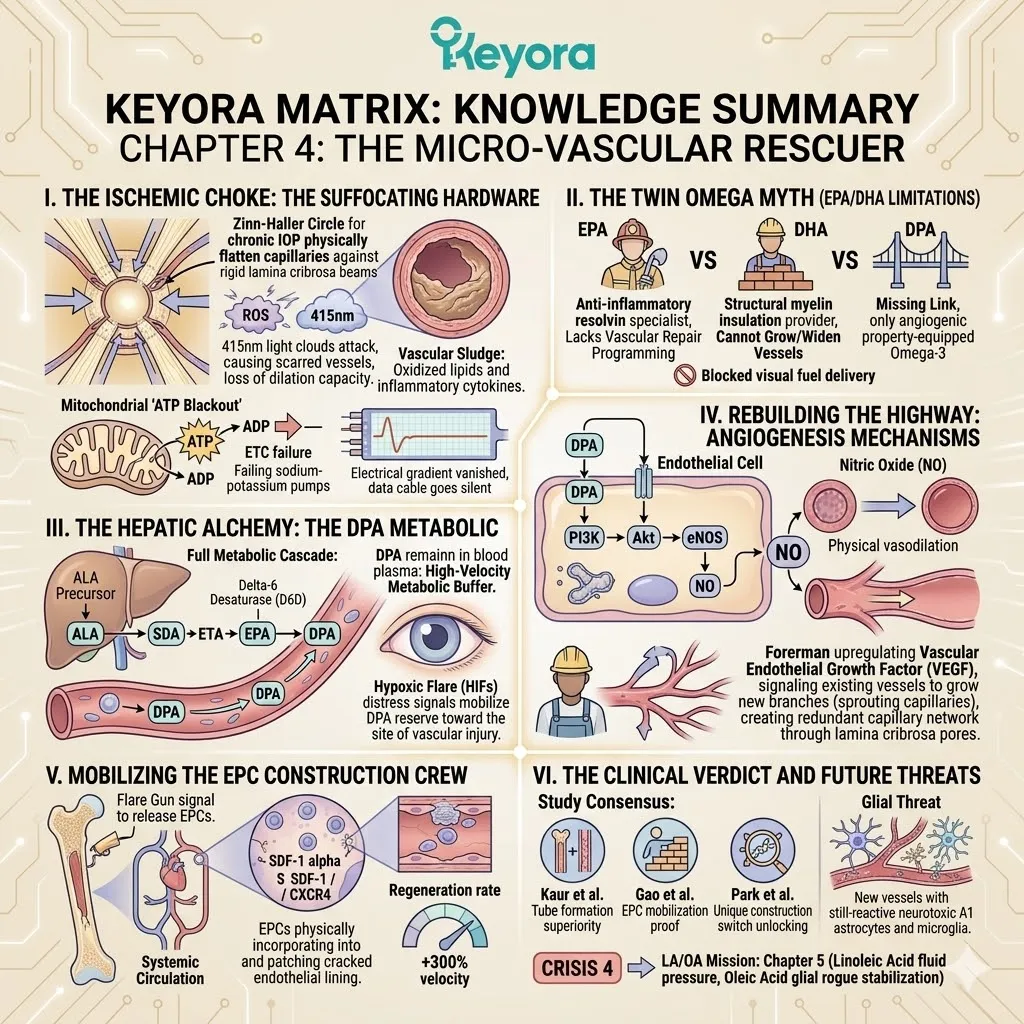 DPA-mediated VEGF upregulation and EPC mobilization via the ALA metabolic bridge reverse the ischemic choke to restore absolute neurological sovereignty. DPA-mediated VEGF upregulation and EPC mobilization via the ALA metabolic bridge reverse the ischemic choke to restore absolute neurological sovereignty.