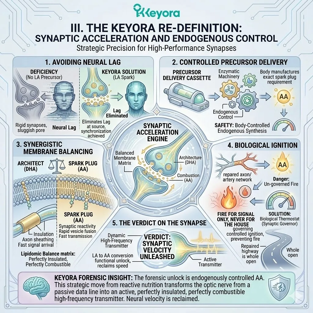 Lipidomic Balance achieved through controlled Linoleic Acid delivery ensures a perfectly insulated and combustible membrane for high-speed signal transmission. Lipidomic Balance achieved through controlled Linoleic Acid delivery ensures a perfectly insulated and combustible membrane for high-speed signal transmission.