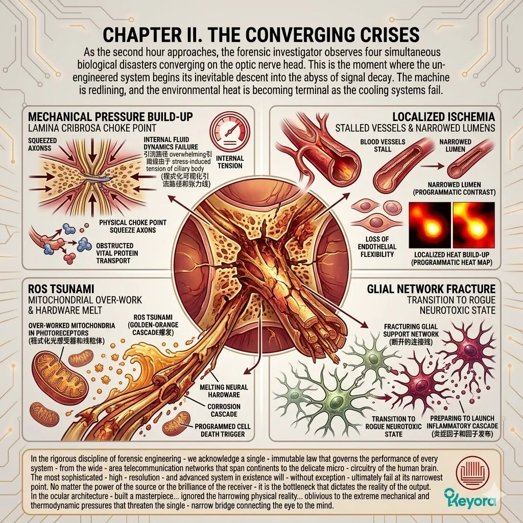 Neural Velocity Matrix activating ATP Synthesis to override the Neuro-Endocrine Storm, securing axonal integrity against lamina cribrosa pressure and ischemia. Neural Velocity Matrix activating ATP Synthesis to override the Neuro-Endocrine Storm, securing axonal integrity against lamina cribrosa pressure and ischemia.