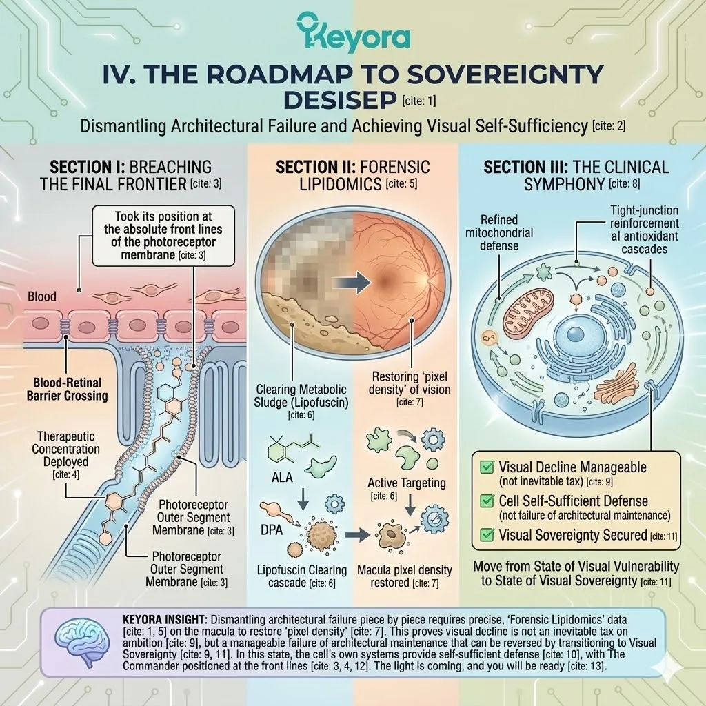 Forensic Lipidomics restores Pixel Density by clearing Lipofuscin metabolic sludge, reinforcing the Four-Drive System for absolute Visual Sovereignty. Forensic Lipidomics restores Pixel Density by clearing Lipofuscin metabolic sludge, reinforcing the Four-Drive System for absolute Visual Sovereignty.