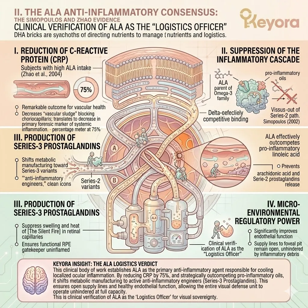 ALA acts as the Systemic Regulator by suppressing the NF-kB Red Alert and reducing C-reactive protein by 75 percent to maintain ATP Synthesis. ALA acts as the Systemic Regulator by suppressing the NF-kB Red Alert and reducing C-reactive protein by 75 percent to maintain ATP Synthesis.
