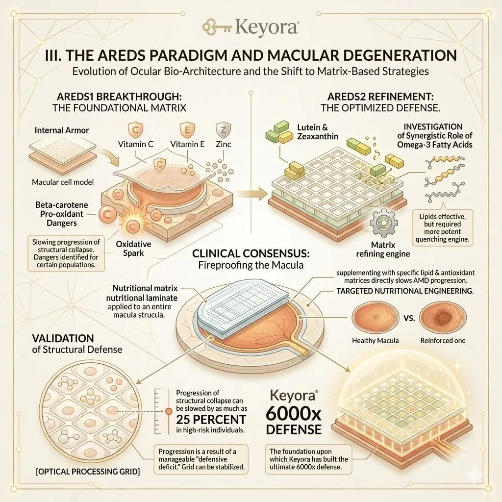 AREDS2 refinement validates that stabilizing the Optical Processing Grid through targeted lipid matrices reduces macular structural collapse by 25 percent. AREDS2 refinement validates that stabilizing the Optical Processing Grid through targeted lipid matrices reduces macular structural collapse by 25 percent.