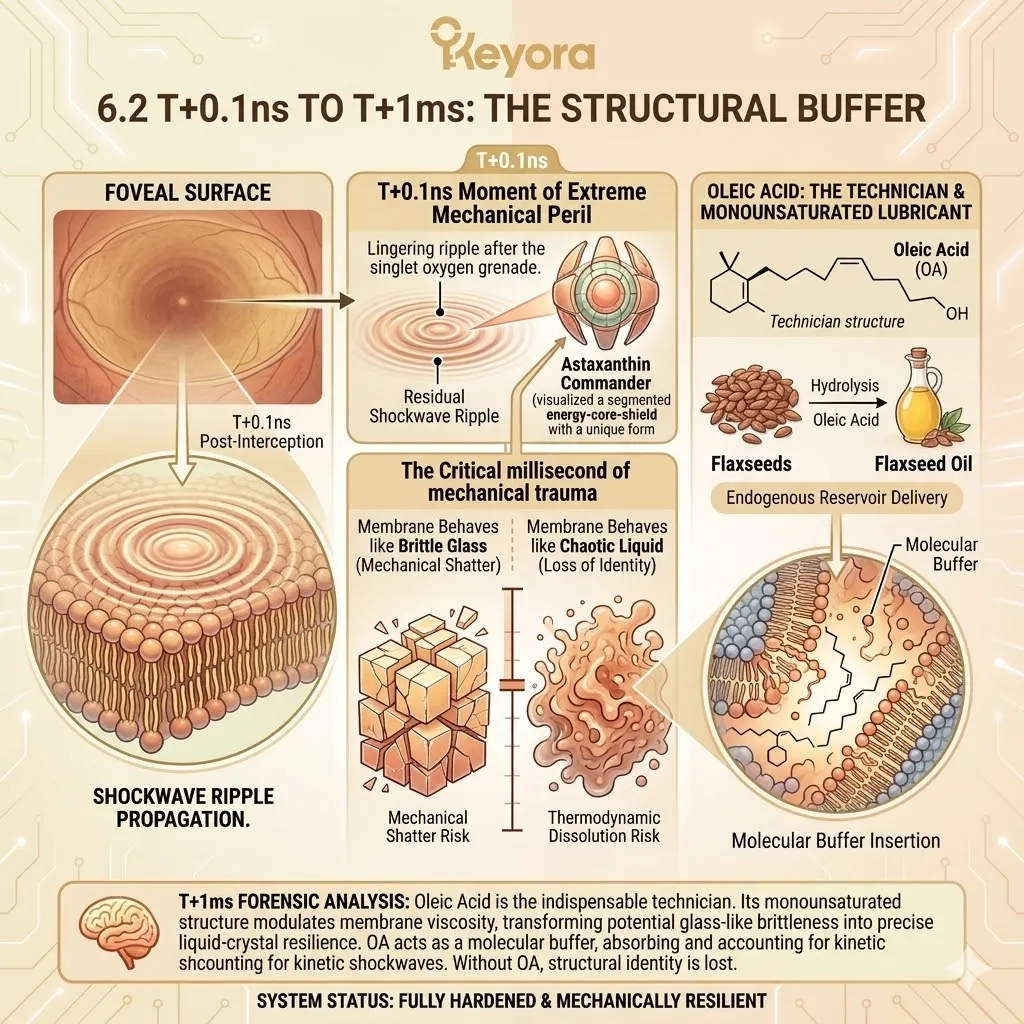 Keyora structural buffer utilizes the Oleic Acid reservoir to prevent brittle shattering of the lipid bilayer during the sub-atomic shockwave. Keyora structural buffer utilizes the Oleic Acid reservoir to prevent brittle shattering of the lipid bilayer during the sub-atomic shockwave.