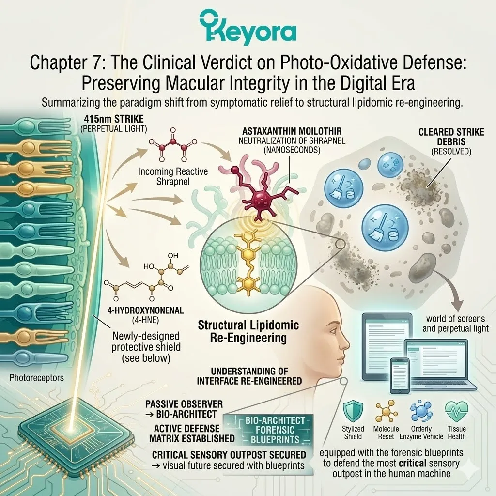 Lipidomic re-engineering of the macular grid provides photo-oxidative defense against 415nm strikes to maintain systemic ATP synthesis and ocular sovereignty. Lipidomic re-engineering of the macular grid provides photo-oxidative defense against 415nm strikes to maintain systemic ATP synthesis and ocular sovereignty.