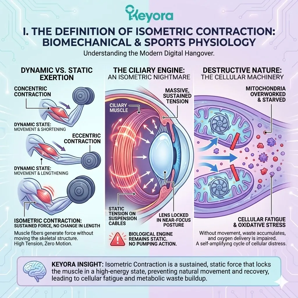 Isometric contraction locks actin-myosin filaments in a state of ATP burn while the internal tourniquet effect induces ischemic suffocation. Isometric contraction locks actin-myosin filaments in a state of ATP burn while the internal tourniquet effect induces ischemic suffocation.
