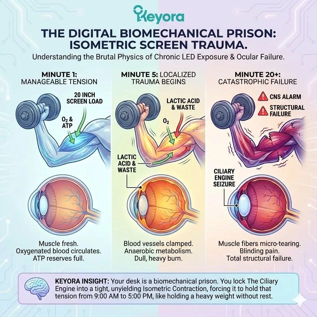 The Ciliary Engine enters the Isometric Nightmare as anaerobic metabolism and toxic waste accumulation trigger localized trauma and structural failure. The Ciliary Engine enters the Isometric Nightmare as anaerobic metabolism and toxic waste accumulation trigger localized trauma and structural failure.