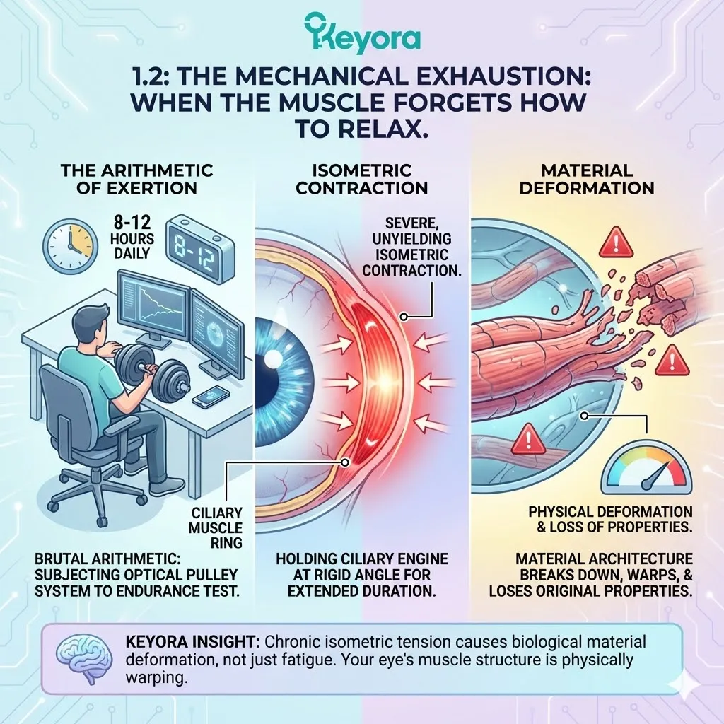 Mechanical exhaustion triggers structural deformation within the Ciliary Engine as continuous static tension violates the architectural integrity of the tissue. Mechanical exhaustion triggers structural deformation within the Ciliary Engine as continuous static tension violates the architectural integrity of the tissue.