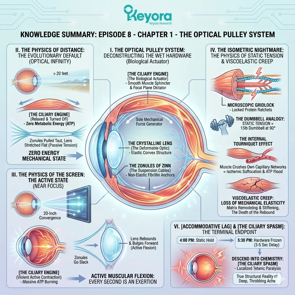 The Optical Pulley System undergoes viscoelastic creep and hypoxic suffocation, transforming the Ciliary Engine into a terminal Ciliary Spasm. The Optical Pulley System undergoes viscoelastic creep and hypoxic suffocation, transforming the Ciliary Engine into a terminal Ciliary Spasm.