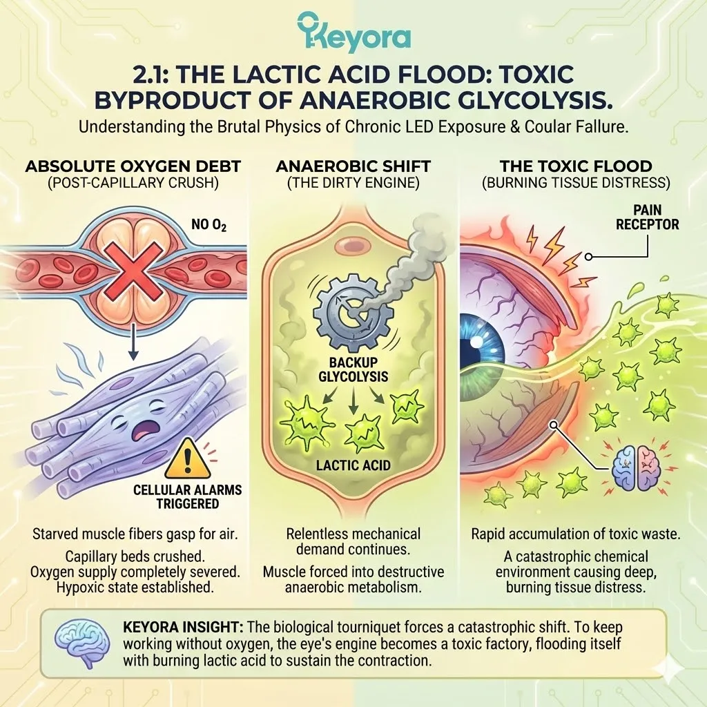 Hydrostatic pressure during isometric contraction forces an anaerobic switch in the Ciliary Engine, triggering a neuro-endocrine storm and ATP synthesis failure. Hydrostatic pressure during isometric contraction forces an anaerobic switch in the Ciliary Engine, triggering a neuro-endocrine storm and ATP synthesis failure.