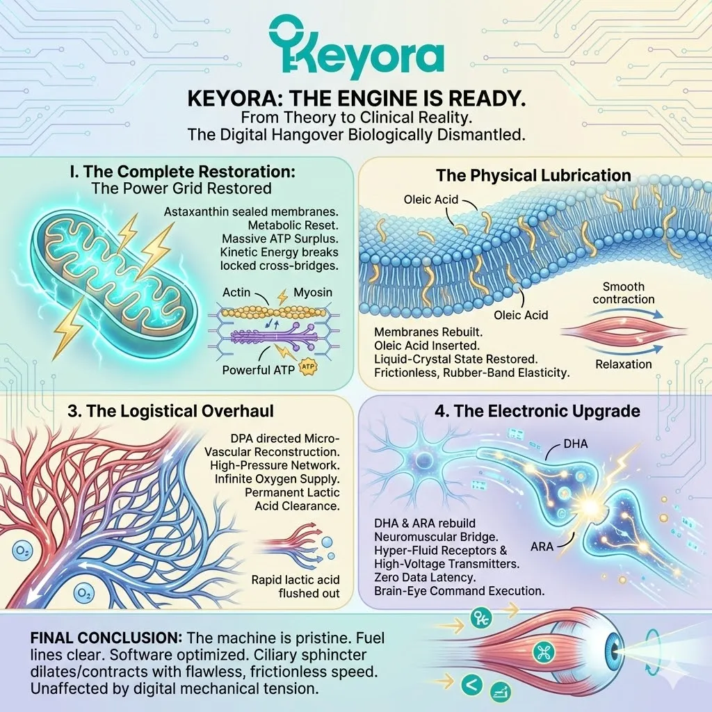 Complete Restoration of the Bio-Mechanical Matrix by integrating ATP synthesis, Oleic Acid lubrication, and DPA-driven micro-vascular rebuilding. Complete Restoration of the Bio-Mechanical Matrix by integrating ATP synthesis, Oleic Acid lubrication, and DPA-driven micro-vascular rebuilding.