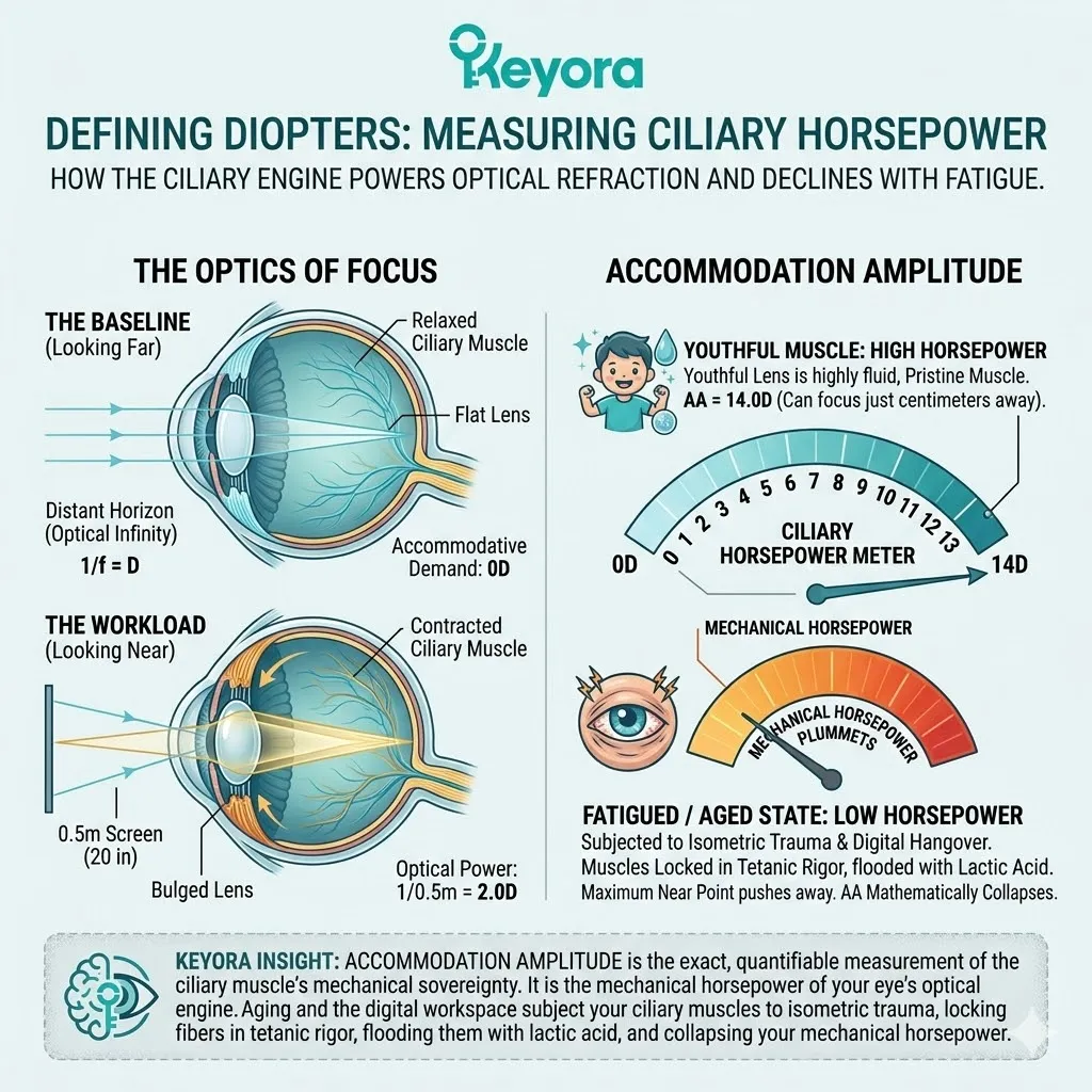 Optical Refraction physics quantify the Four-Drive System's Mechanical Sovereignty over Ciliary Muscle horsepower to reverse the digital hangover’s 0D to 14.0D collapse. Optical Refraction physics quantify the Four-Drive System's Mechanical Sovereignty over Ciliary Muscle horsepower to reverse the digital hangover’s 0D to 14.0D collapse.