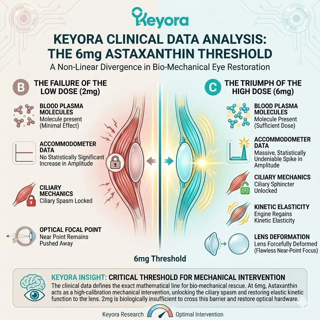 The 6mg Threshold validates the Four-Drive System’s non-linear mechanical restoration, proving that a 2mg payload fails to breach the Ciliary Spasm's biological barrier. The 6mg Threshold validates the Four-Drive System’s non-linear mechanical restoration, proving that a 2mg payload fails to breach the Ciliary Spasm's biological barrier.