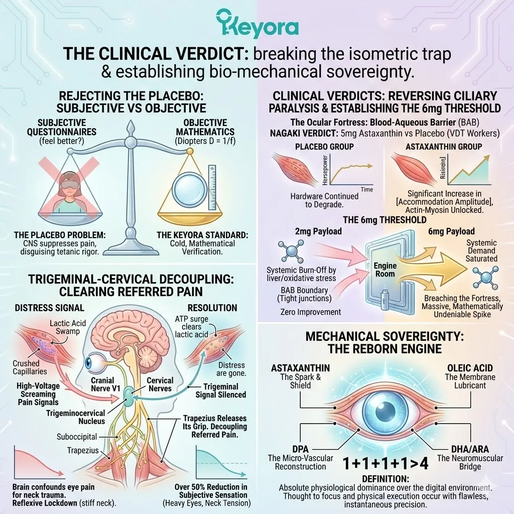 The Clinical Verdict aggregates the Nagaki, Nitta, and Shiratori RCTs to prove the Four-Drive System’s Mechanical Sovereignty over the 6mg Threshold and Trigeminal-Cervical Decoupling. The Clinical Verdict aggregates the Nagaki, Nitta, and Shiratori RCTs to prove the Four-Drive System’s Mechanical Sovereignty over the 6mg Threshold and Trigeminal-Cervical Decoupling.