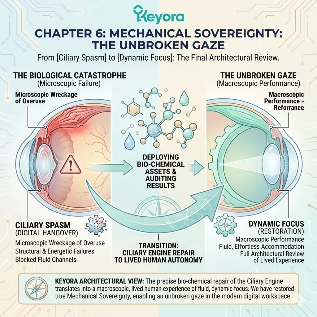 The transition from Ciliary Spasm to Dynamic Focus establishes Mechanical Sovereignty by restoring the Four-Drive System’s ATP-powered kinetic elasticity and neurological precision. The transition from Ciliary Spasm to Dynamic Focus establishes Mechanical Sovereignty by restoring the Four-Drive System’s ATP-powered kinetic elasticity and neurological precision.