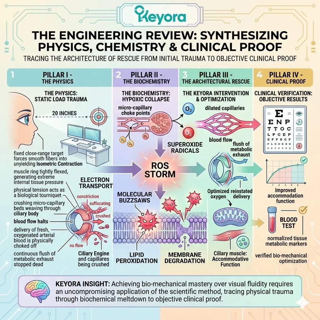 The Physics of the Twenty-Inch Prison defines Isometric Contraction as a biological tourniquet that chokes the Four-Drive System, crushing micro-capillary beds to halt oxygen delivery. The Physics of the Twenty-Inch Prison defines Isometric Contraction as a biological tourniquet that chokes the Four-Drive System, crushing micro-capillary beds to halt oxygen delivery.