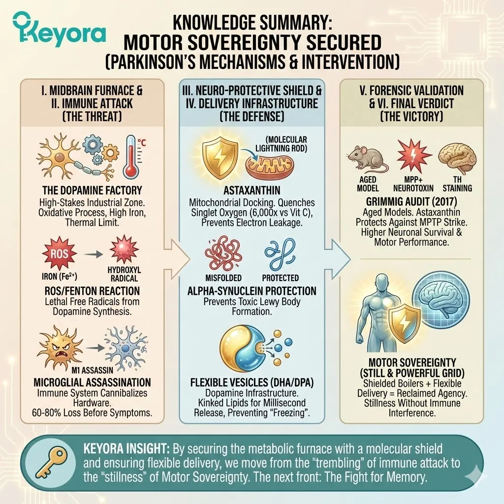 Mitochondrial boilers and flexible vesicles secure the dopamine factory, transitioning the defense from motor sovereignty to the preservation of the cortical library. Mitochondrial boilers and flexible vesicles secure the dopamine factory, transitioning the defense from motor sovereignty to the preservation of the cortical library.