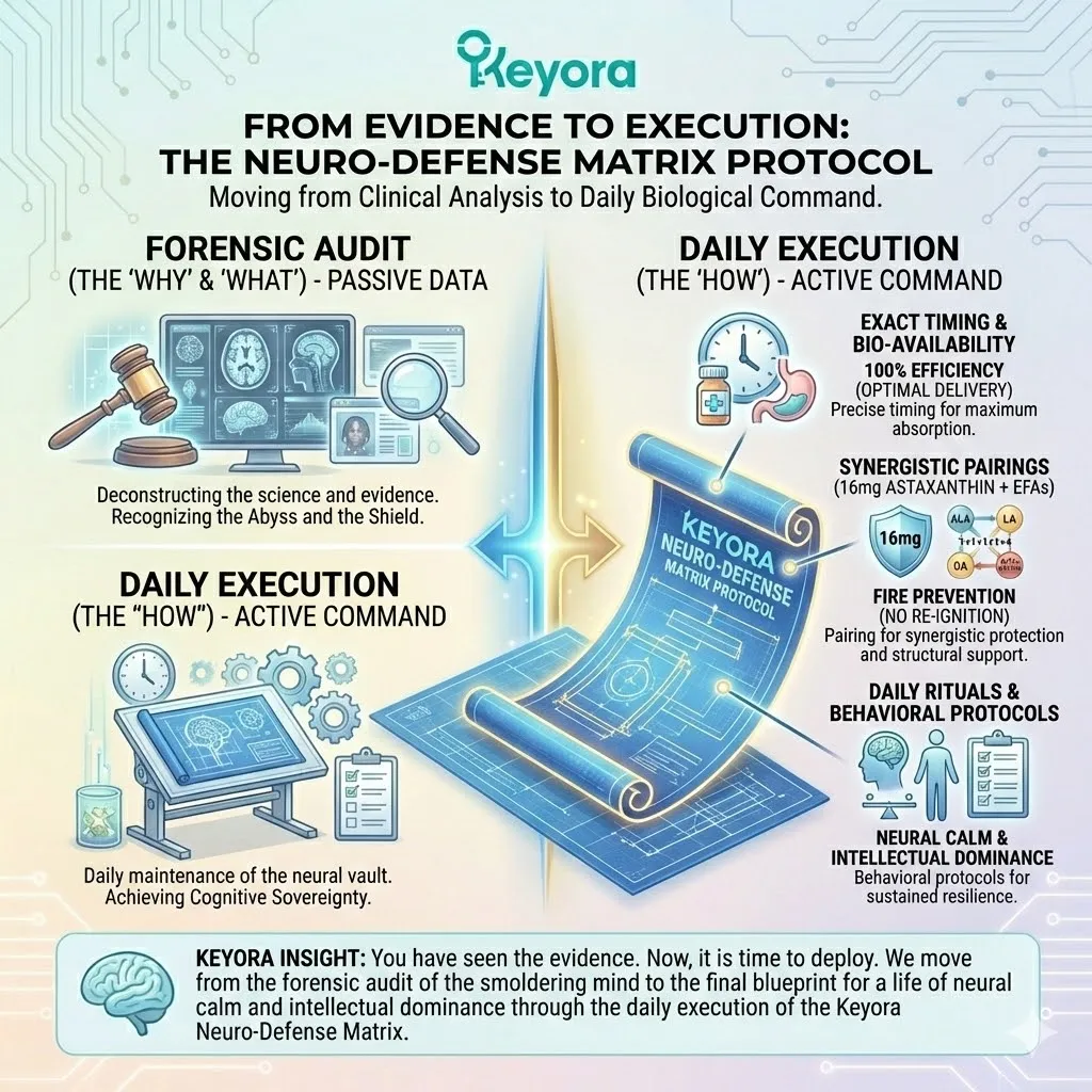 Daily execution of the Neuro-Defense Matrix Protocol maintains the neural vault through synergistic pairings for total Cognitive Sovereignty and command. Daily execution of the Neuro-Defense Matrix Protocol maintains the neural vault through synergistic pairings for total Cognitive Sovereignty and command.