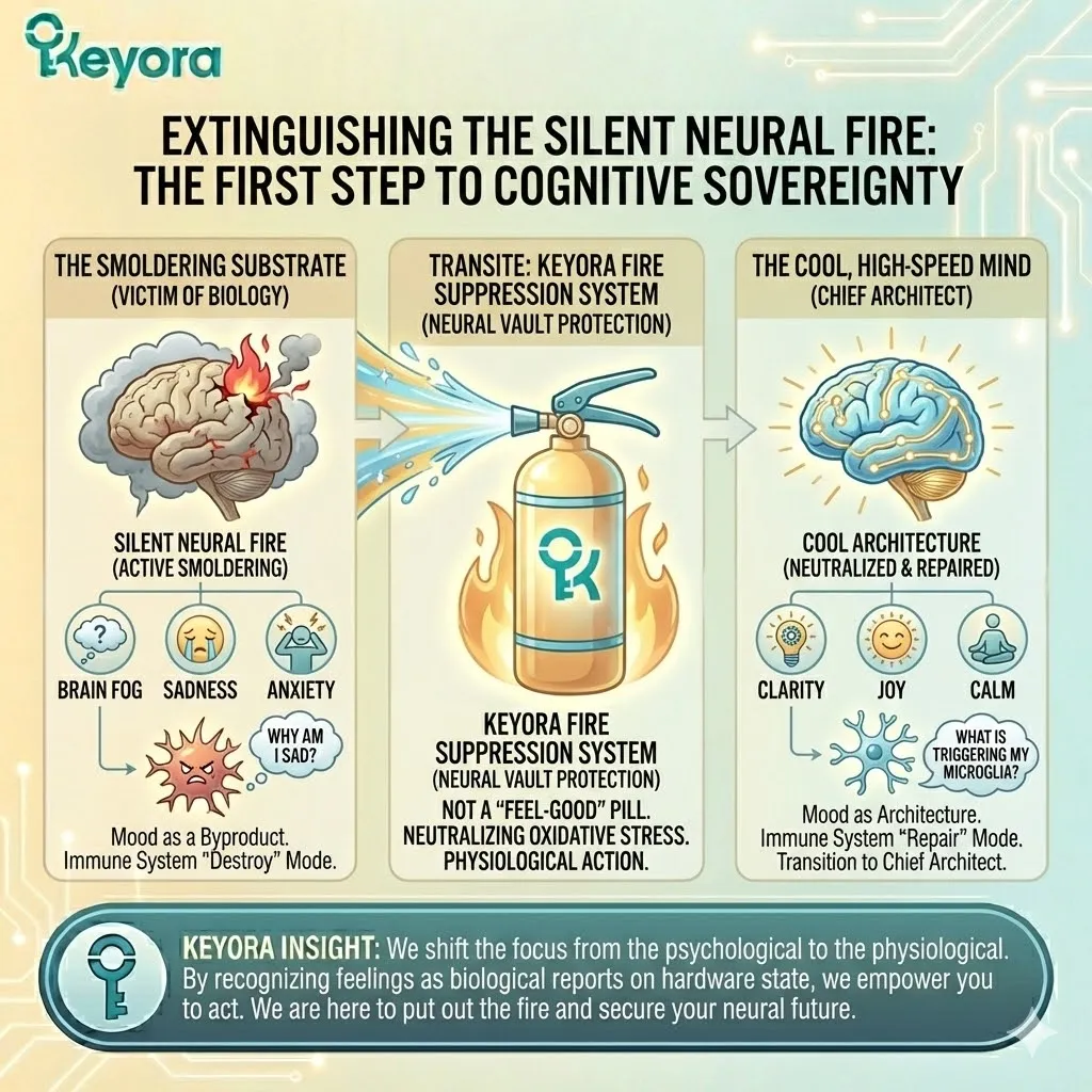 Systemic Regulator protocols neutralize oxidative stress to recalibrate the immune system from destruction to repair, establishing a fire suppression system for the neural vault. Systemic Regulator protocols neutralize oxidative stress to recalibrate the immune system from destruction to repair, establishing a fire suppression system for the neural vault.