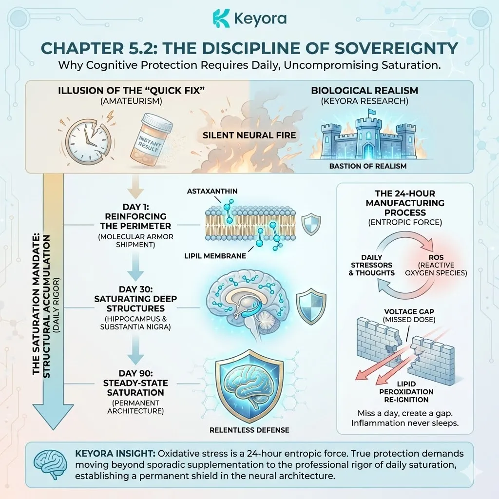 The Saturation Mandate eliminates the Voltage Gap by achieving Steady-State Saturation of phospholipid bilayers to neutralize entropic Reactive Oxygen Species. The Saturation Mandate eliminates the Voltage Gap by achieving Steady-State Saturation of phospholipid bilayers to neutralize entropic Reactive Oxygen Species.