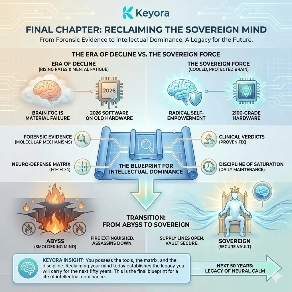 Cognitive Sovereignty facilitates 2100-grade hardware performance by extinguishing the Silent Neural Fire and securing the neural vault against metabolic failure. Cognitive Sovereignty facilitates 2100-grade hardware performance by extinguishing the Silent Neural Fire and securing the neural vault against metabolic failure.