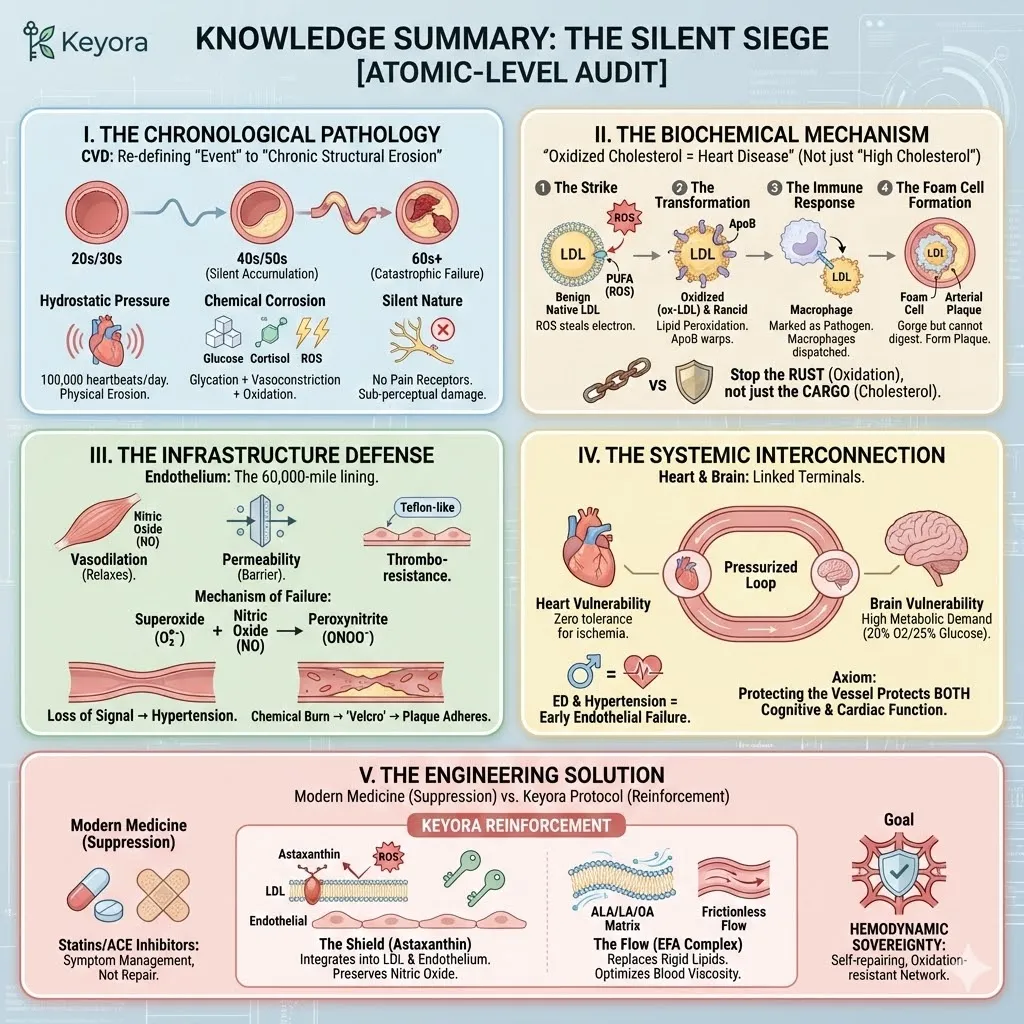 The Endothelial Firewall employs the 16MG Matrix to neutralize Peroxynitrite and prevent the Velcro-effect of plaque adhesion within the Hemodynamic Highway. The Endothelial Firewall employs the 16MG Matrix to neutralize Peroxynitrite and prevent the Velcro-effect of plaque adhesion within the Hemodynamic Highway.