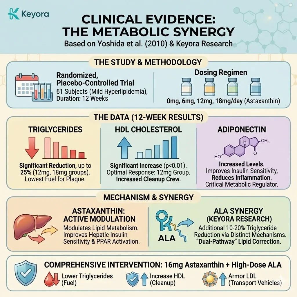 The dual-pathway system leverages metabolic synergy to reduce triglycerides and elevate adiponectin, amplifying HDL cleanup crews while securing lipid sovereignty. The dual-pathway system leverages metabolic synergy to reduce triglycerides and elevate adiponectin, amplifying HDL cleanup crews while securing lipid sovereignty.