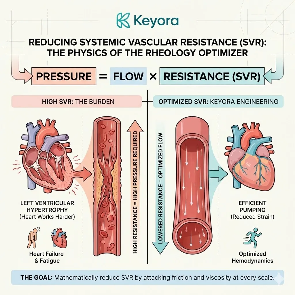 Mathematical reduction of systemic vascular resistance via rheology optimizer protocols minimizes hemodynamic drag to restore systemic regulator flow and vascular sovereignty. Mathematical reduction of systemic vascular resistance via rheology optimizer protocols minimizes hemodynamic drag to restore systemic regulator flow and vascular sovereignty.