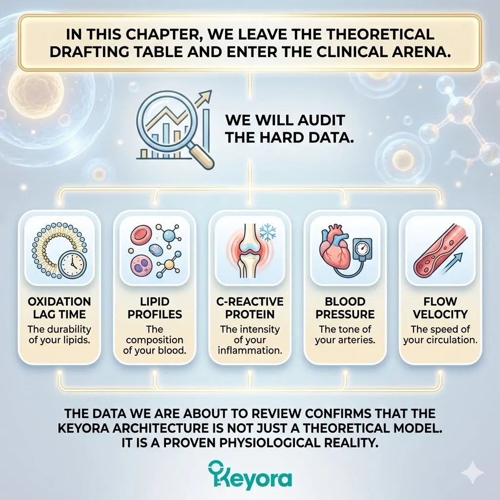 Clinical biomarker auditing quantifies oxidation lag time and lipid profiles to validate systemic regulator durability and secure total vascular sovereignty. Clinical biomarker auditing quantifies oxidation lag time and lipid profiles to validate systemic regulator durability and secure total vascular sovereignty.